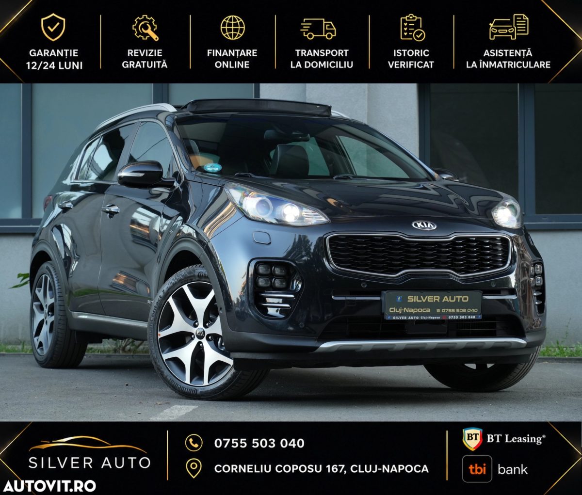 Kia Sportage 2,0 CRDI AWD Aut. GT Line Kia Sportage 2,0 CRDI AWD Aut. GT Line