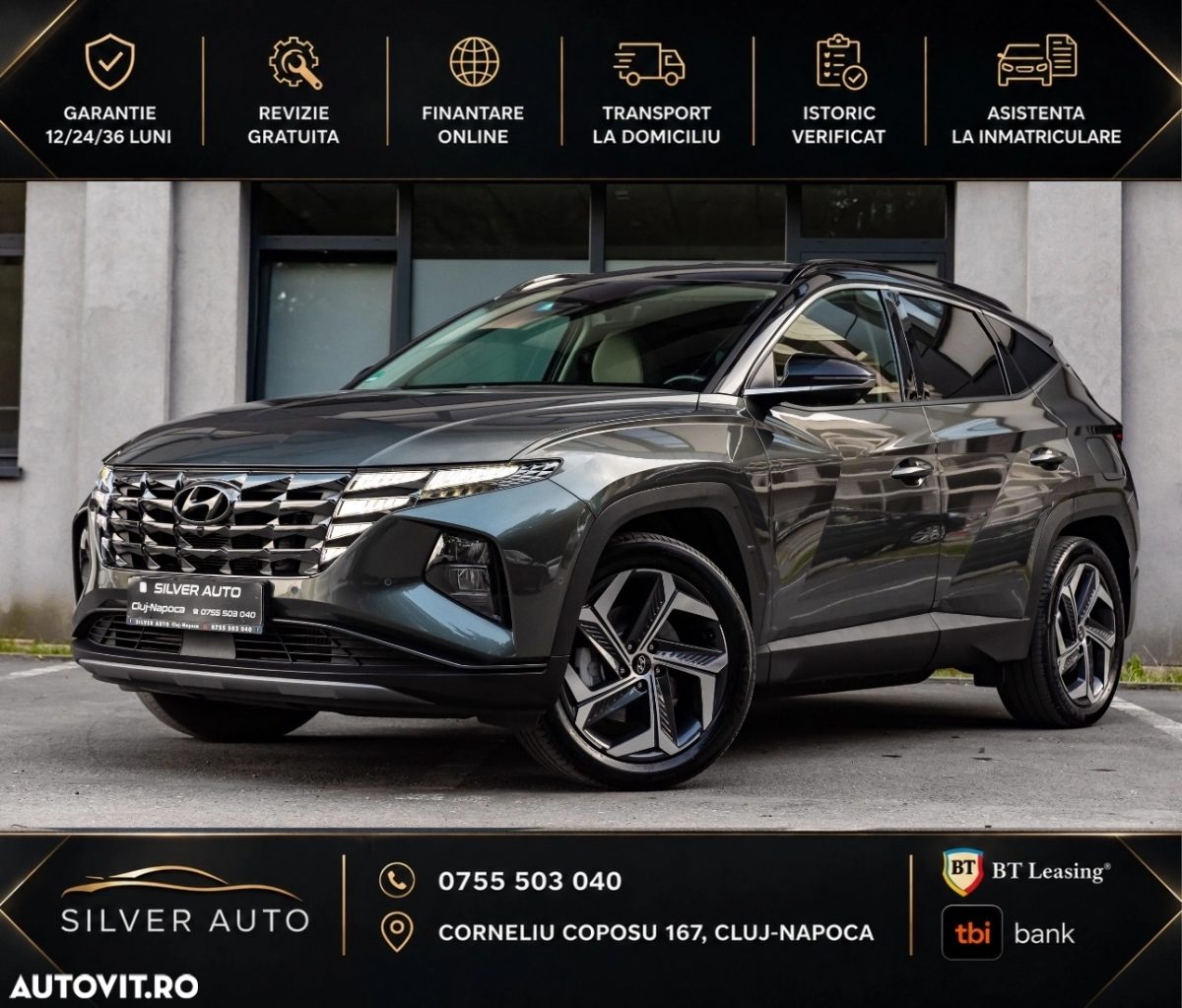 Hyundai Tucson 1.6 l MHEV 180 CP 4WD 7DCT Style+ Hyundai Tucson 1.6 l MHEV 180 CP 4WD 7DCT Style+